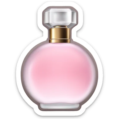 pastel pink perfume  sticker