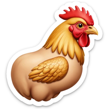Cock and balls sticker