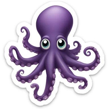 pushed gitub octopus sticker