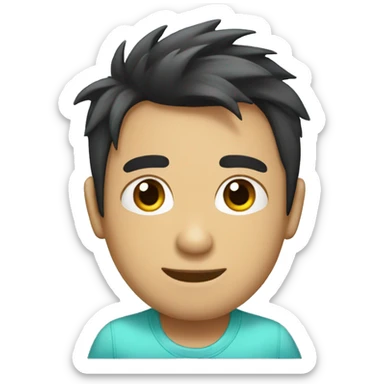 Pijama chico sticker