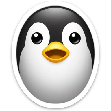 Chat pingouin sticker