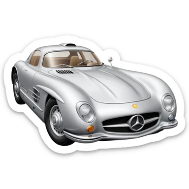 mercedes 300 slr sticker