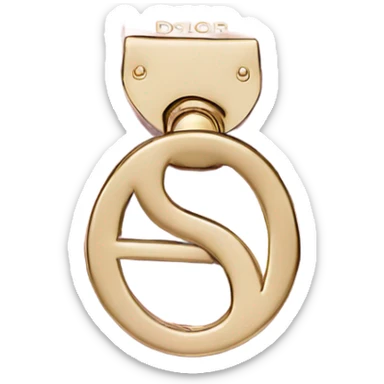 Cute pink Dior bag sticker