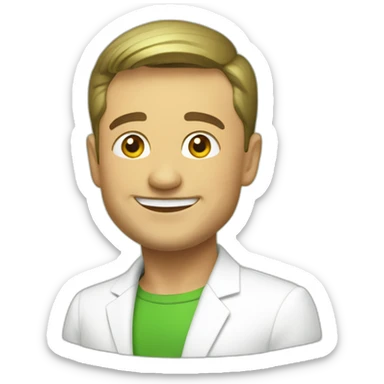 happy zelensky sticker