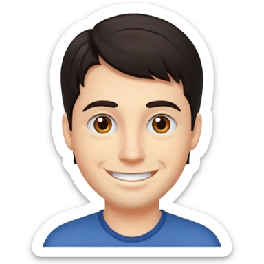 Create an emoji of YouTuber DavidMC's face sticker