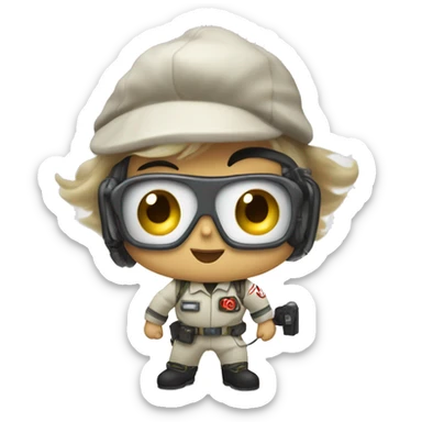 7 year old ghost buster sticker