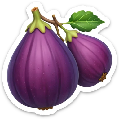 Fig emoji sticker