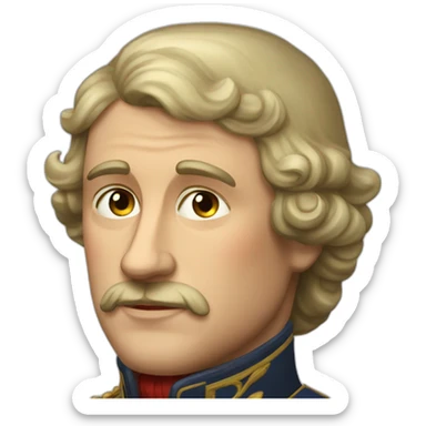 Peter 1 The Great Emperor of Russia sticker