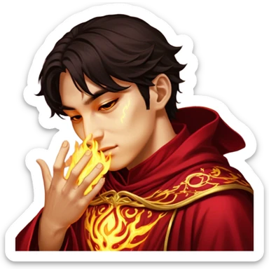 Pyromancer sticker