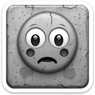 concrete wall, just a wall sticker