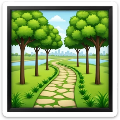 A local park sticker