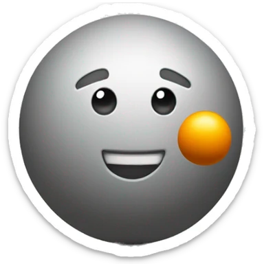 Human with Petanque ball sticker