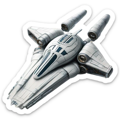 Star Wars Naboo Royal Starship  sticker