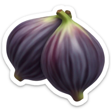 fig the fruit sticker