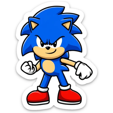 Sonic the Hedgehog sticker