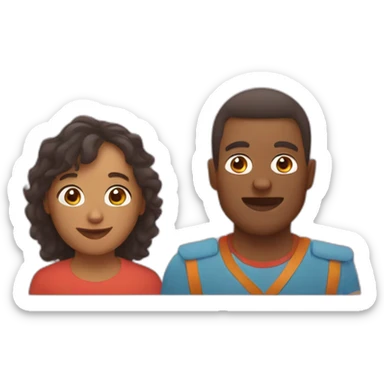 Duo of duolingo sticker