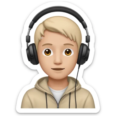 listen to music sticker