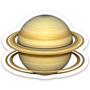 Saturn sticker