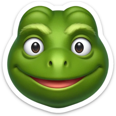 Kermit with different feelings sticker