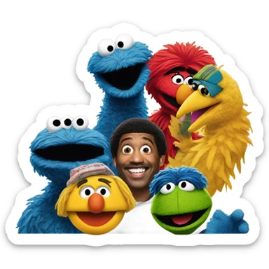 Sesame Street sticker