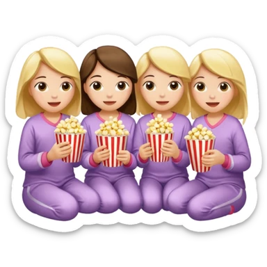 Sleepover sticker