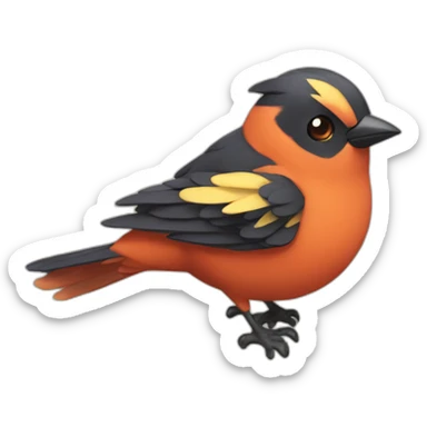 Fletchling sticker