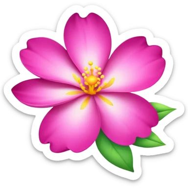 pleasant aroma wafting from a flower sticker