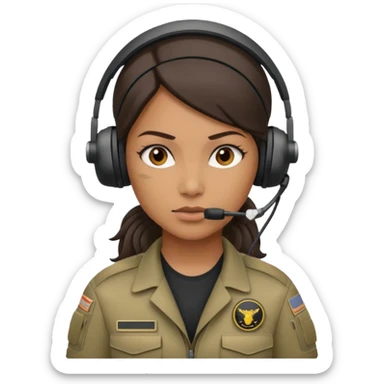 female special operations communications operator sticker