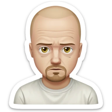 jessy pinkman white from the breaking bad sticker
