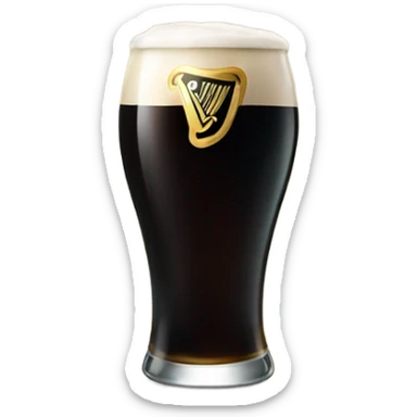 Guinness beer sticker