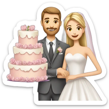 anniversaire de mariage dix ans sticker