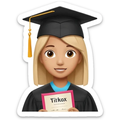 Tiktok Certification sticker