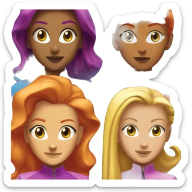 Totally spies sticker