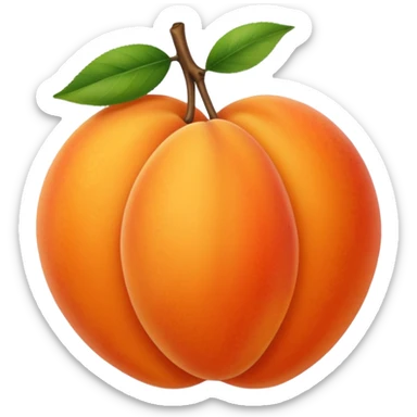 apricot sticker