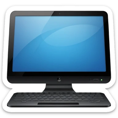 Computador Ligado sticker