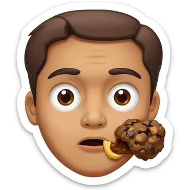 Darwin Nunez eating poo sticker