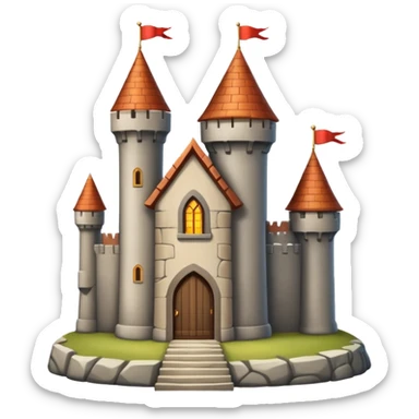 castle house  sticker