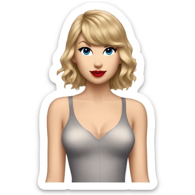 taylor swift in lover bodysuit sticker