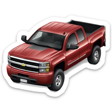 Chevy duramax truck  sticker