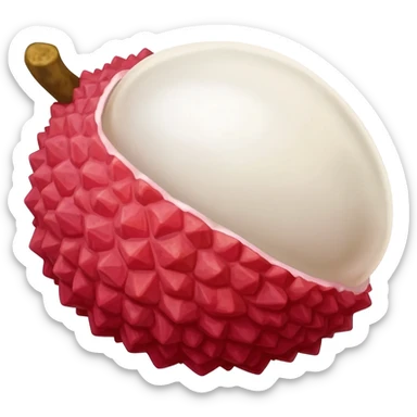 Lychee sticker