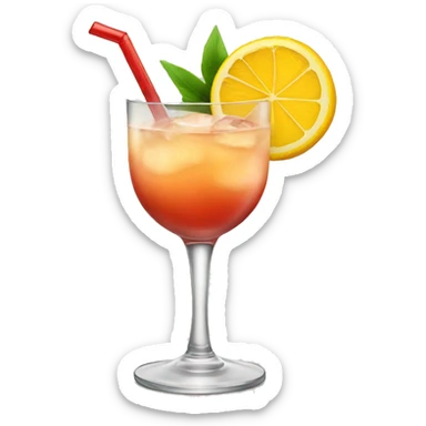 Cocktail cheers sticker