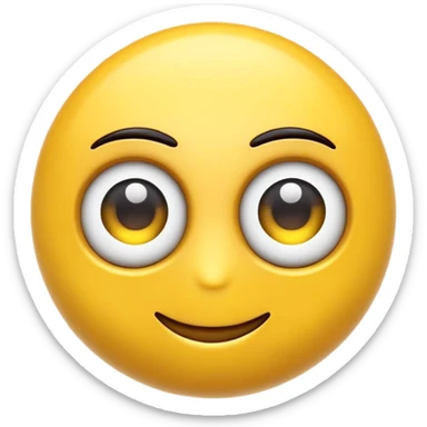 Emoji enfadado con ojos virollos sticker