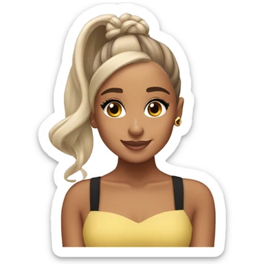 make Ariana Grande sticker