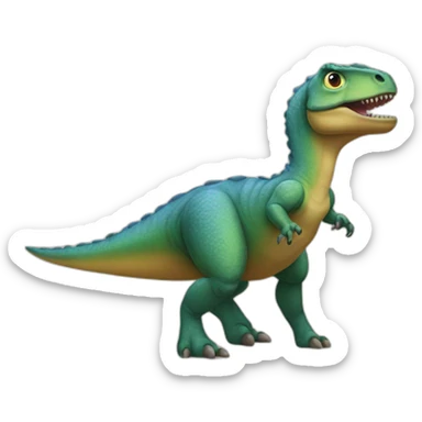 small-footed dinosaur sticker