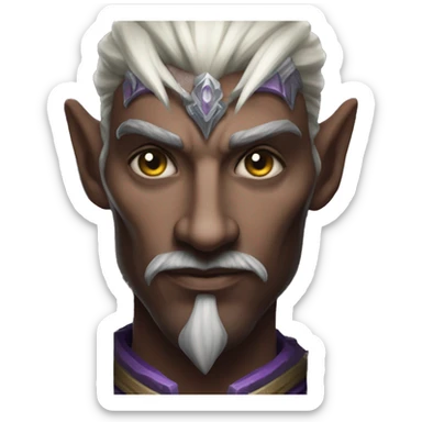 Xal'atath from world of warcraft sticker