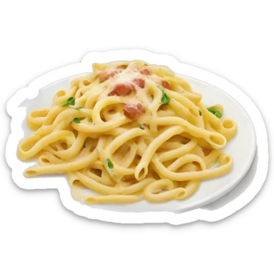 Pasta carbonara  sticker