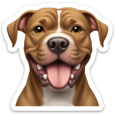 Pit bull sticker