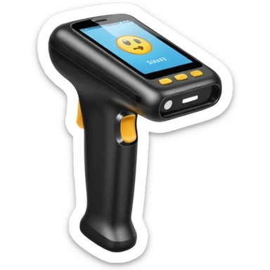 Hand-held scanner  sticker
