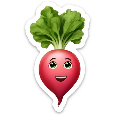 radish emoji sticker
