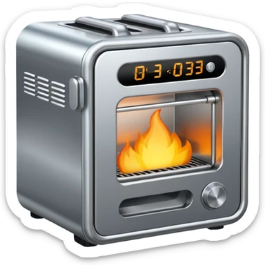 warming machine sticker